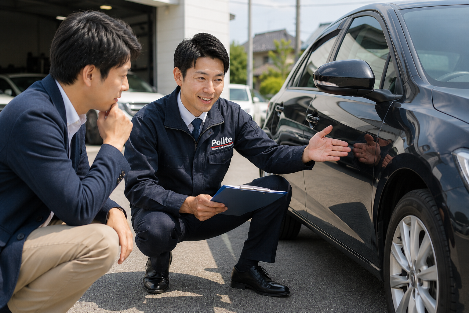 車買取 査定イメージ