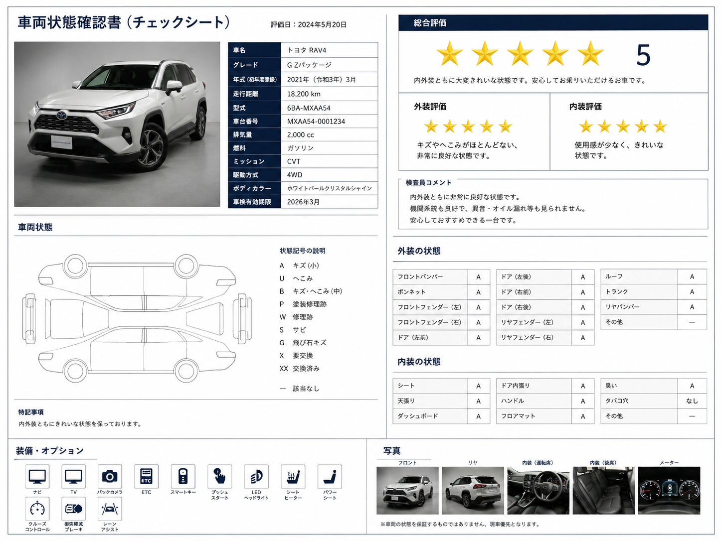 厳選した中古車をご提案